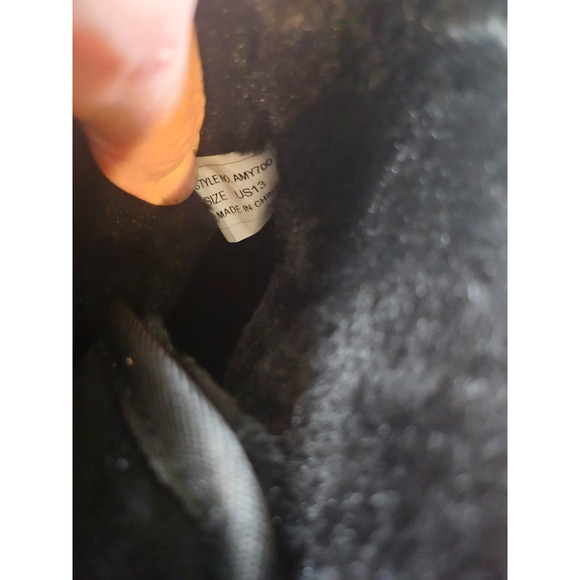 Jousen Milan Mens 13 Black Casual Ankle Chukka Alpine Style Suede Boot - Picture 11 of 12